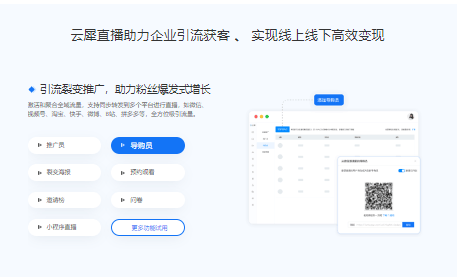 云犀私域直播SaaS系统