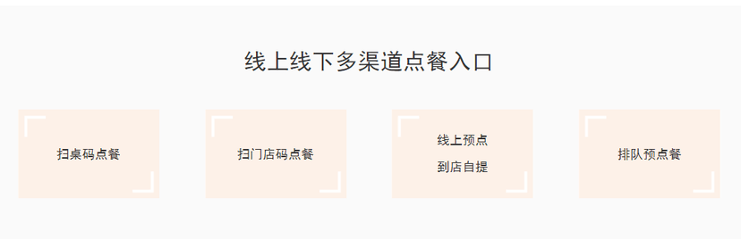 银盒子扫码点餐