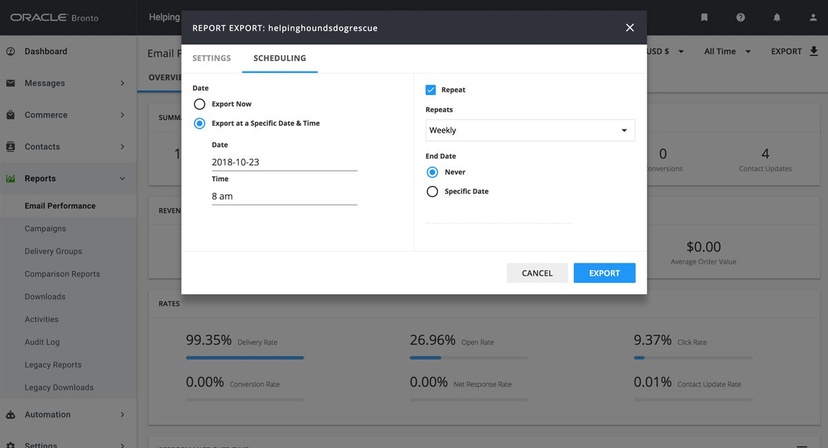 Oracle NetSuite Bronto
